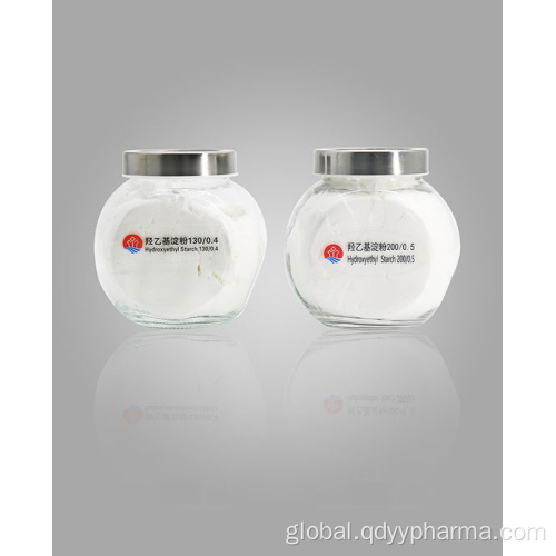 GMP Hydroxyethyl Starch 130/0.4 Plasma Substitutes Hydroxyethyl Starch 130/0.4 CAS: 9005-27-0 Supplier